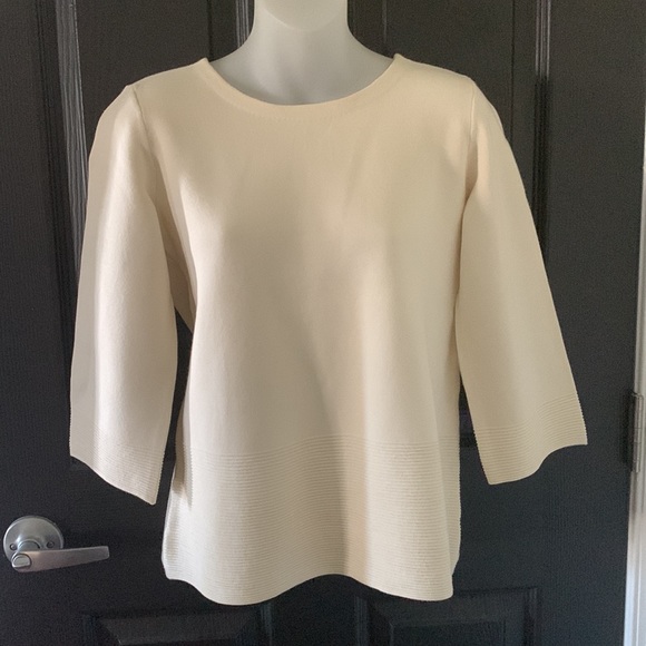 Talbots Tops - NWT Talbots Cream top, XS